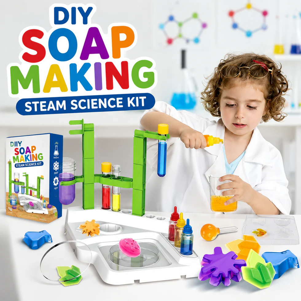 DIY Soap Making STEAM Science Kit for Kids