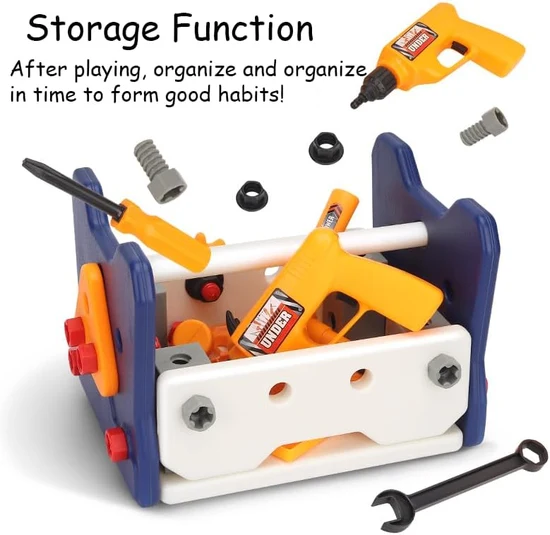 Little Engineer DIY Tool Table Pretend Play Kit